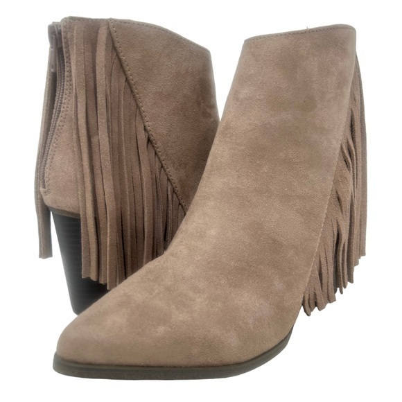 Candies Fringe Boots - Picture 1 of 11
